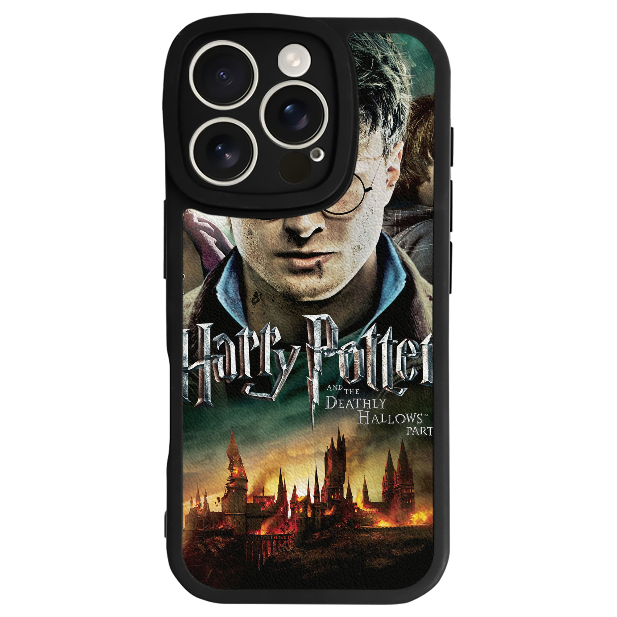 （画像用） Harry Potter ハリー・ポッターシリーズ 【iPhone 16シリーズ対応】シリコンスマホケース（レザー調） 材質：シリコン